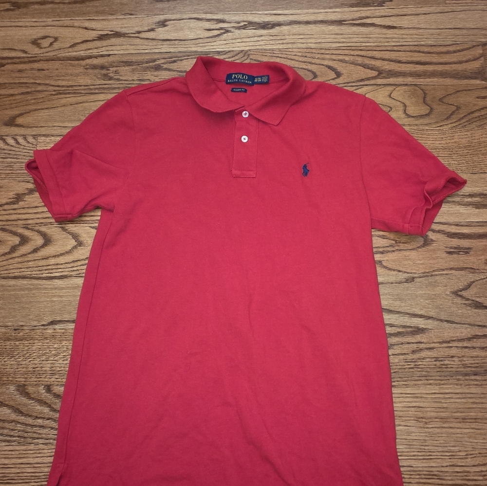 Ralph Lauren Kids Red Polo Shirt XL 18-20